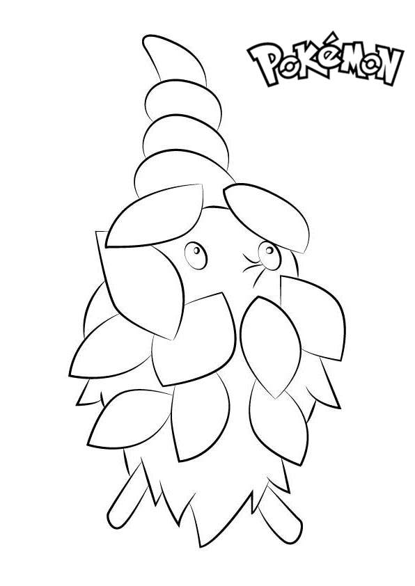 Free Burmy from Pokemon Coloring Pages printable