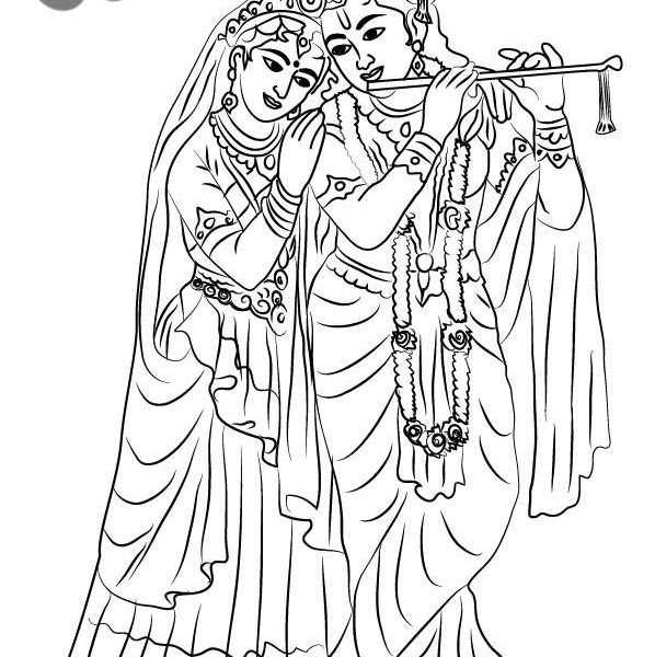 Hinduism Coloring Pages Laxmi Ganesh Saraswati Printable - Free