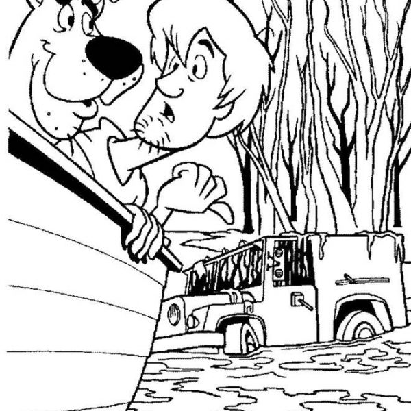 Halloween Scooby Doo Coloring Pages - Free Printable Coloring Pages