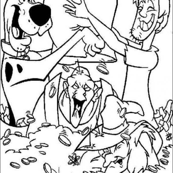 Halloween Scooby Doo Coloring Pages - Free Printable Coloring Pages