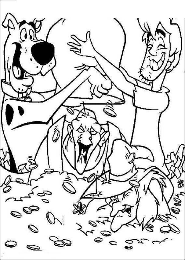 Free Printable Scooby Doo Zombie Island Coloring Pages printable