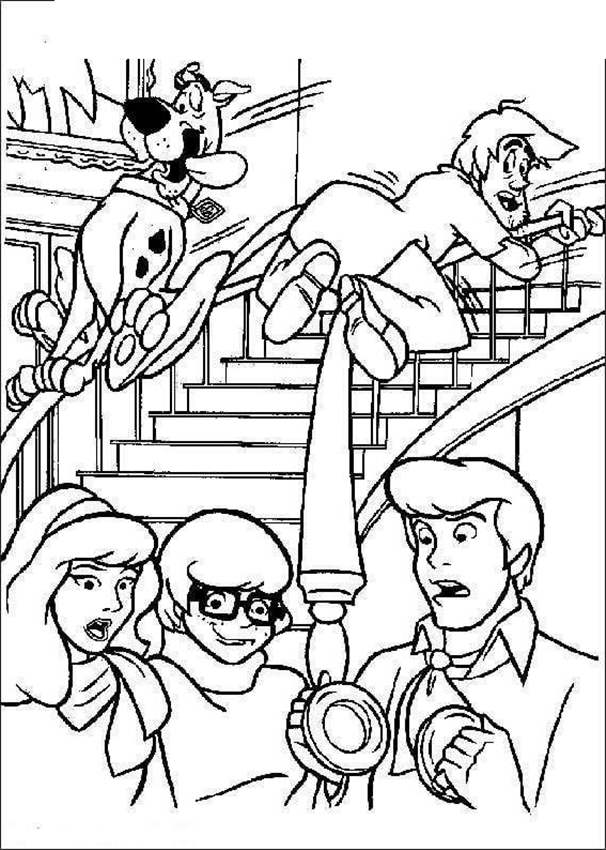Scooby Doo Jumbo Book Coloring Pages