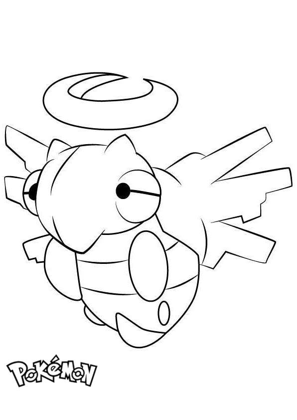 Free Shedinja from Pokemon Coloring Pages printable
