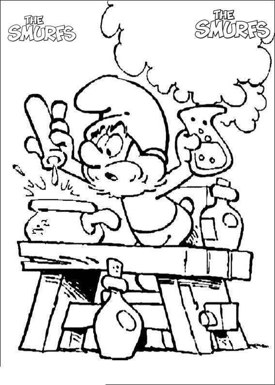 Free Smurfs Coloring Pages Free to Print printable