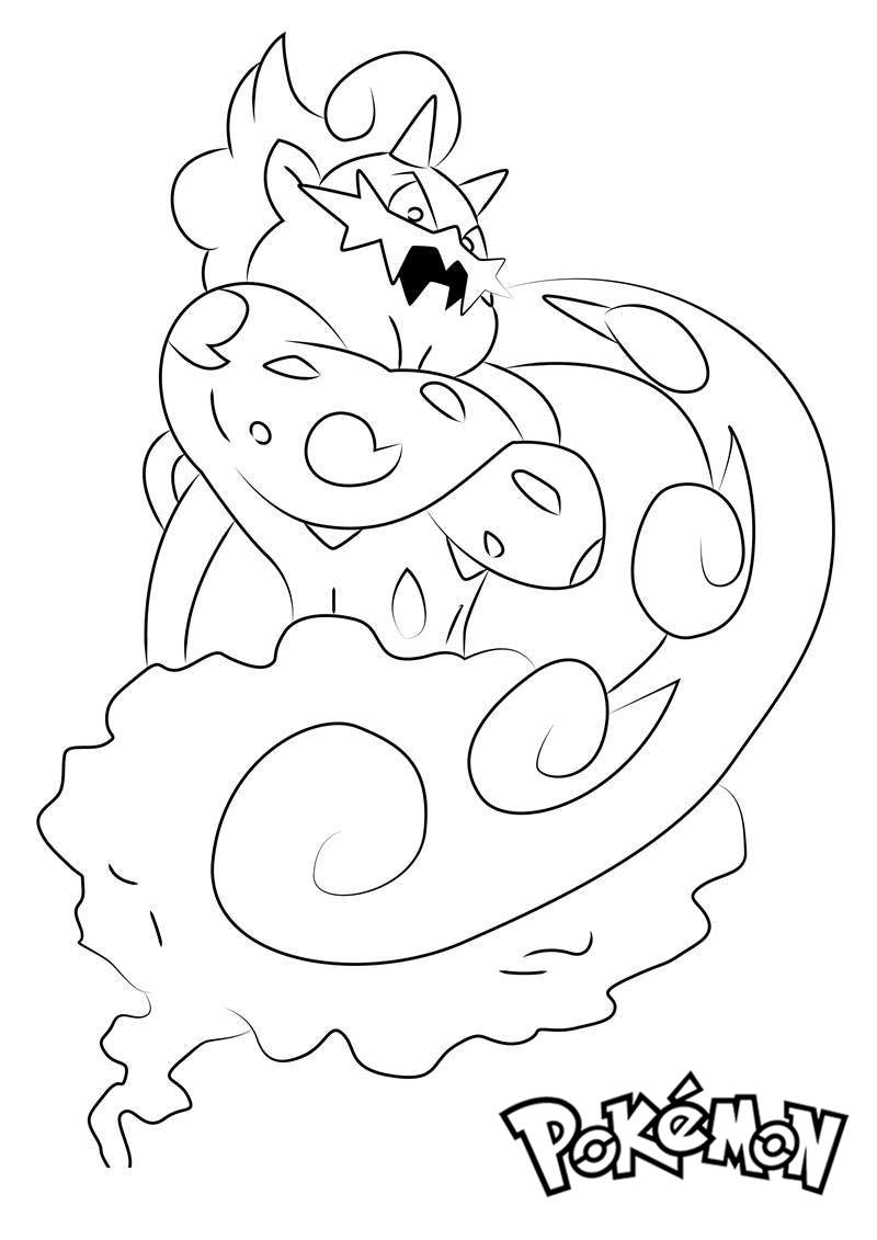 Free Tornadus from Pokemon Coloring Pages printable