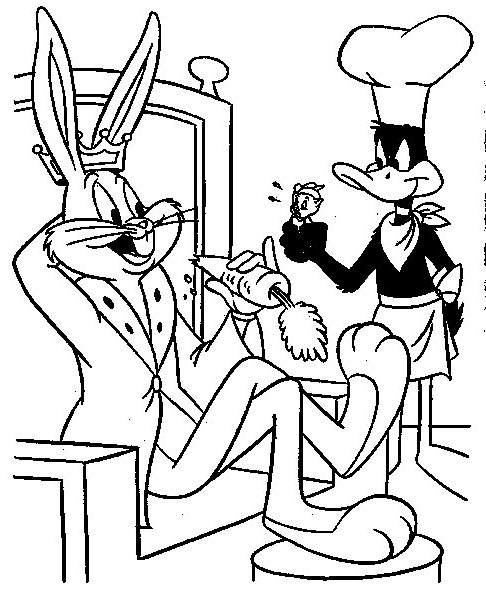 Free Awesome Bugs Bunny Coloring Pages Coloring Sheets printable