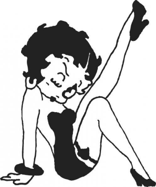 Free Best Betty Boop Coloring Pages Hand Drawing printable