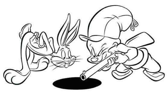 Free Best Bugs Bunny Coloring Pages for Girls printable