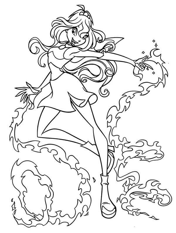 Free Best Winx Coloring Pages for Kids printable