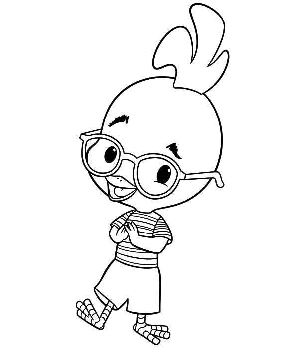 Free Chicken Little Coloring Pages Simple and Free printable