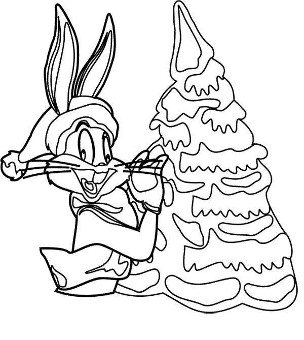 Free Collection of Bugs Bunny Coloring Pages Outline printable