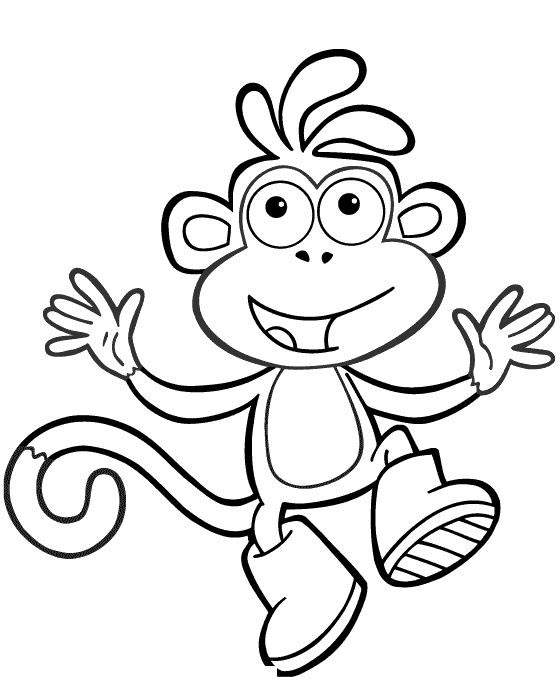 Free Collection of Dora The Explorer Coloring Pages Coloring Book printable
