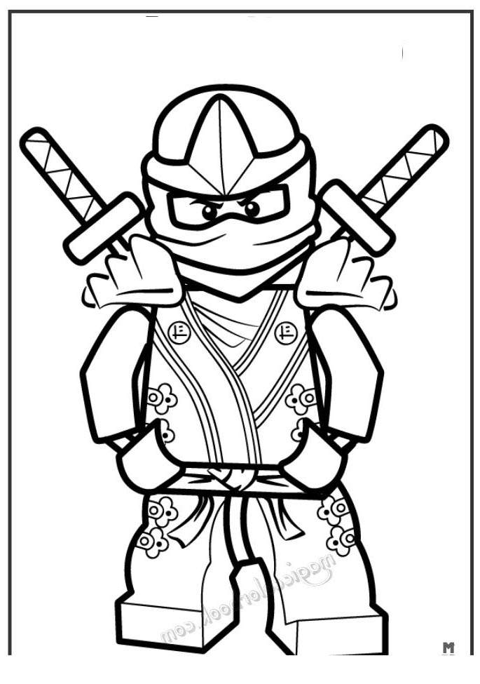Free Collection of LEGO Ninjago Coloring Pages Free to Print printable