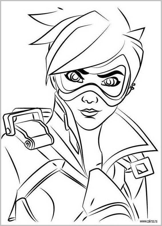 Free Collection of Overwatch Coloring Pages 34 printable