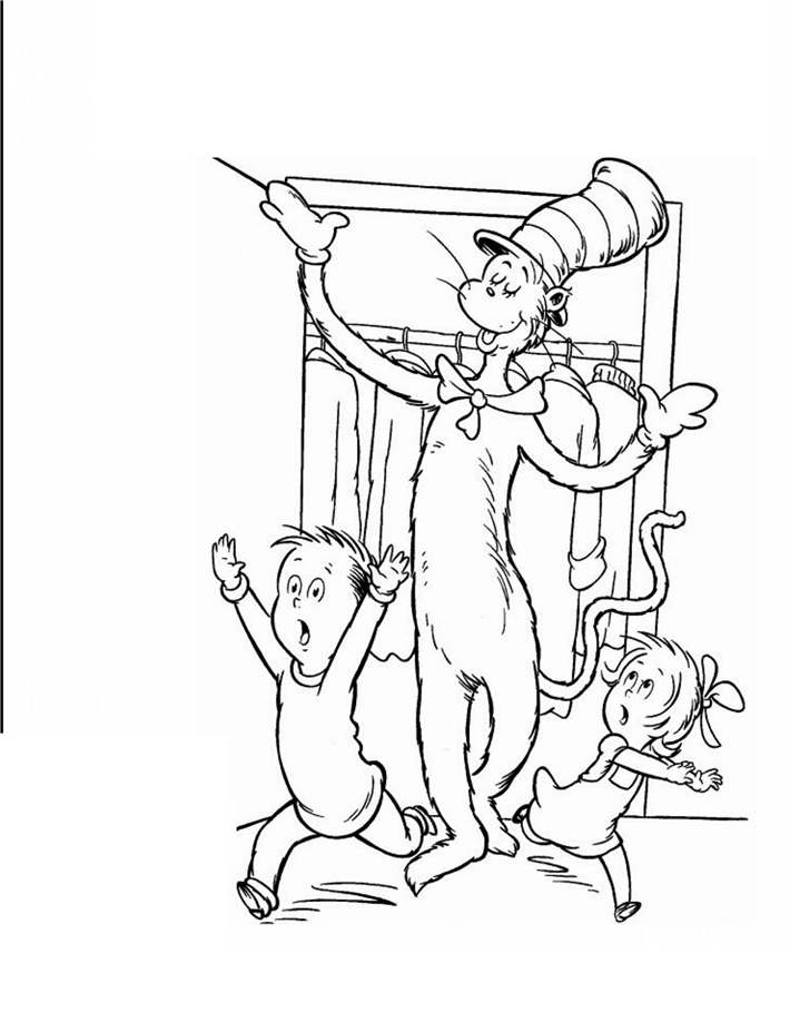 Free Dr Seuss Coloring Pages Coloring Sheets printable