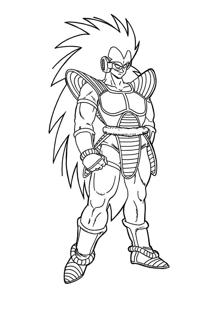 Fancy Dragon Ball Z Coloring Pages Characters - Free Printable Coloring ...