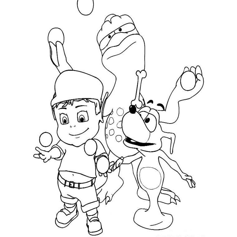 Free Free Adiboo Coloring Pages 2 printable