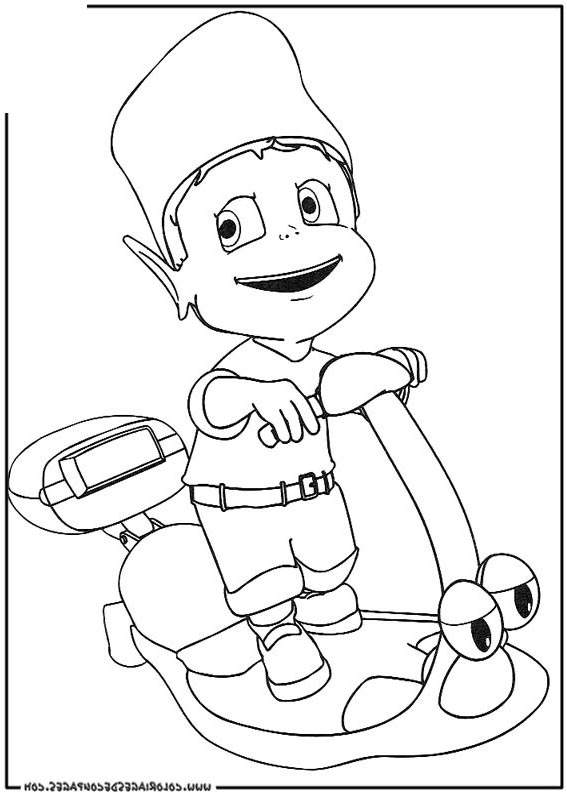 Free Free Adiboo Coloring Pages Lineart 41 printable