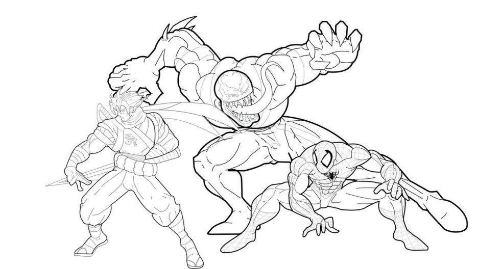Free Carnage Coloring Pages for Kids - Free Printable Coloring Pages