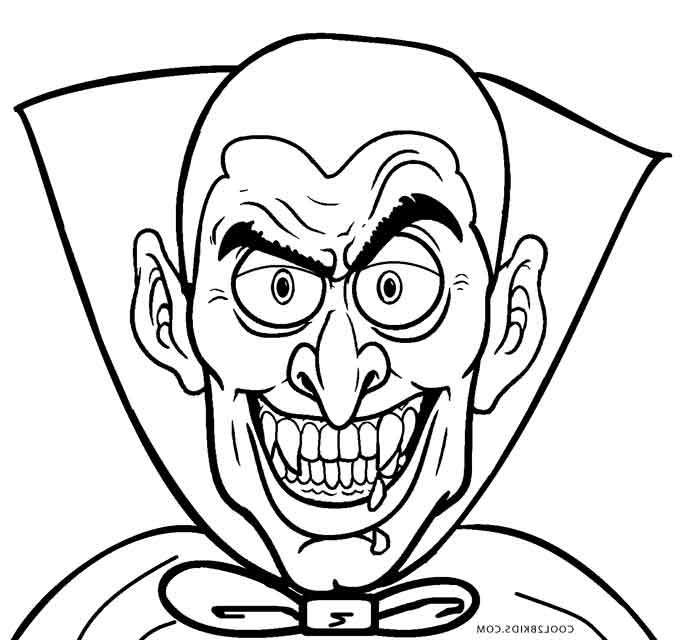 Free Free Dracula Coloring Pages for Kids printable