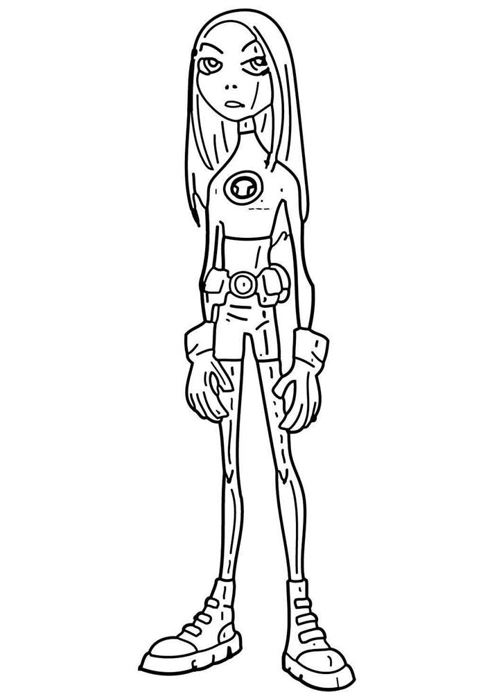 Free Free Teen Titans Coloring Pages Characters printable