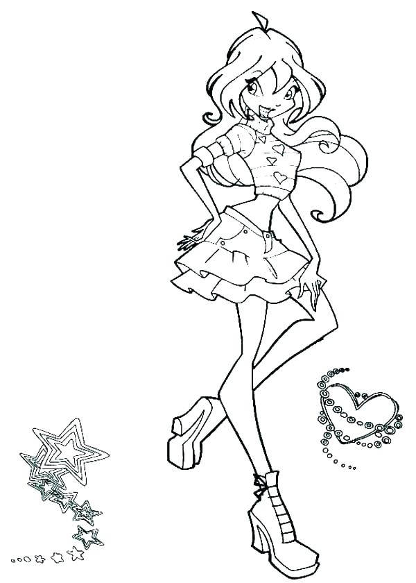 Free Free Winx Coloring Pages Coloring Book printable