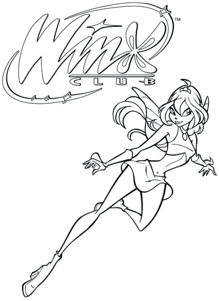 Free Free Winx Coloring Pages for Adults printable