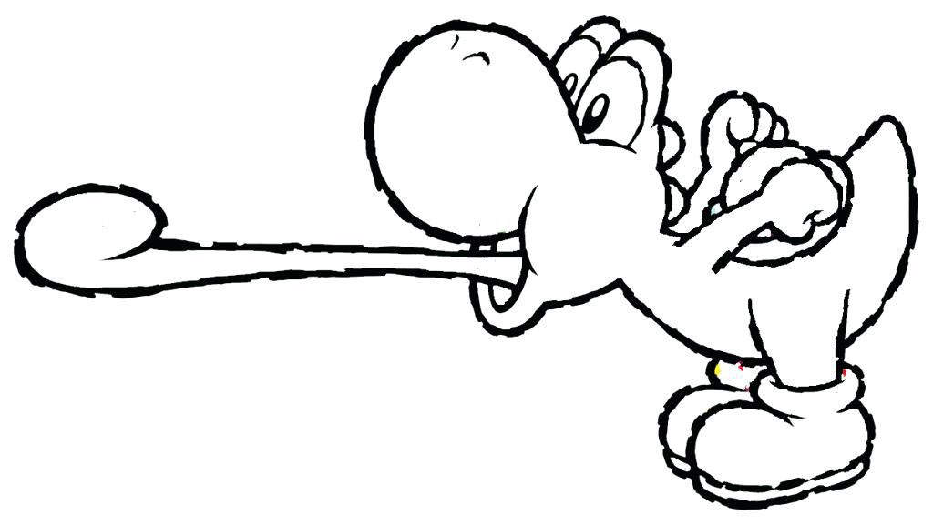 Free Free Yoshi Coloring Pages Pictures printable