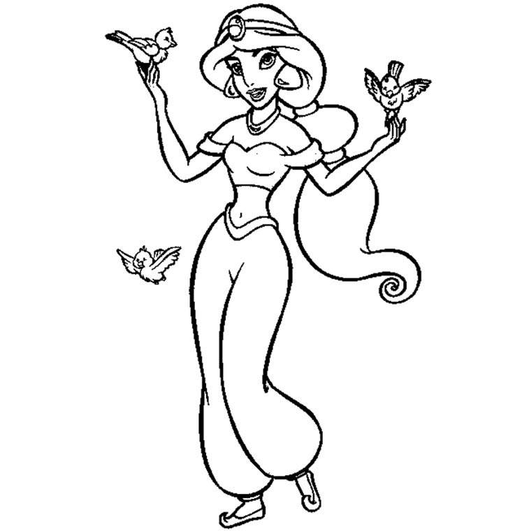 Free Fresh Aladdin Coloring Pages Coloring Book printable