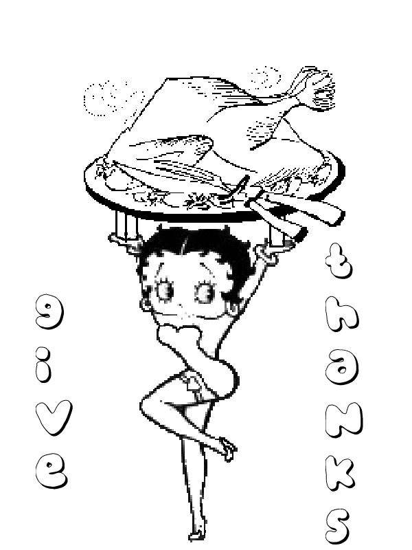 Free Fresh Betty Boop Coloring Pages Free Download printable