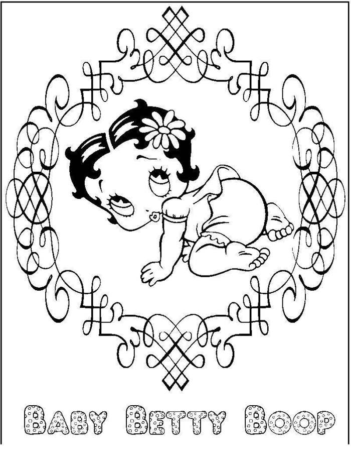 Free Fresh Betty Boop Coloring Pages Free to Print printable