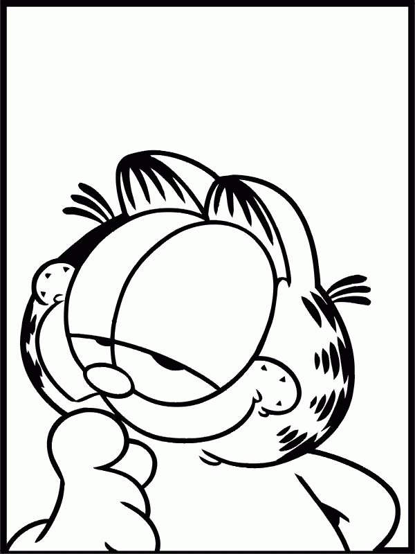 Free Fresh Garfield Coloring Pages Free to Print printable