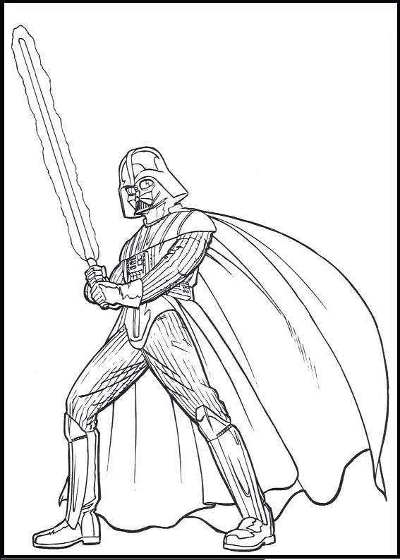 Great Darth Vader Coloring Pages