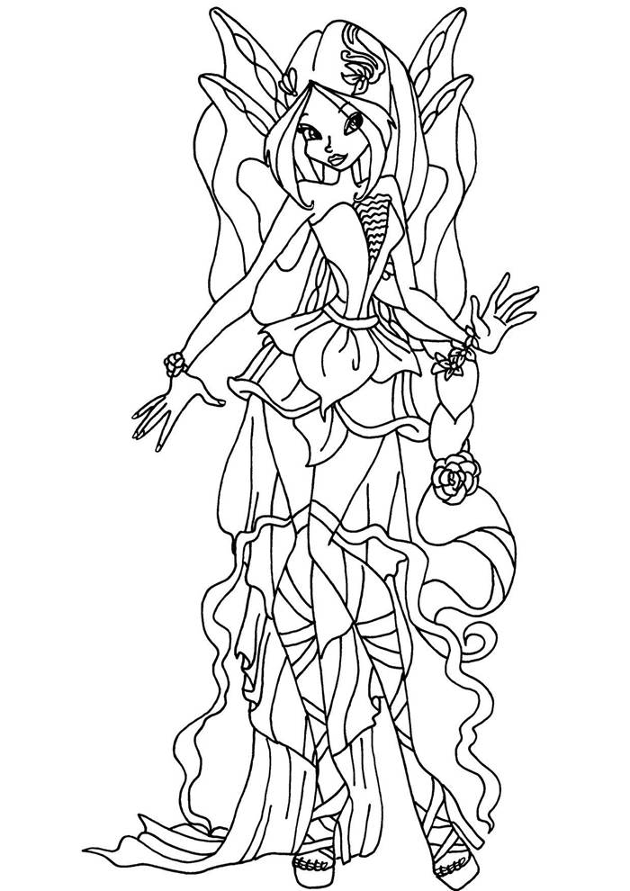 Free Inspirational Winx Coloring Pages Free Download printable