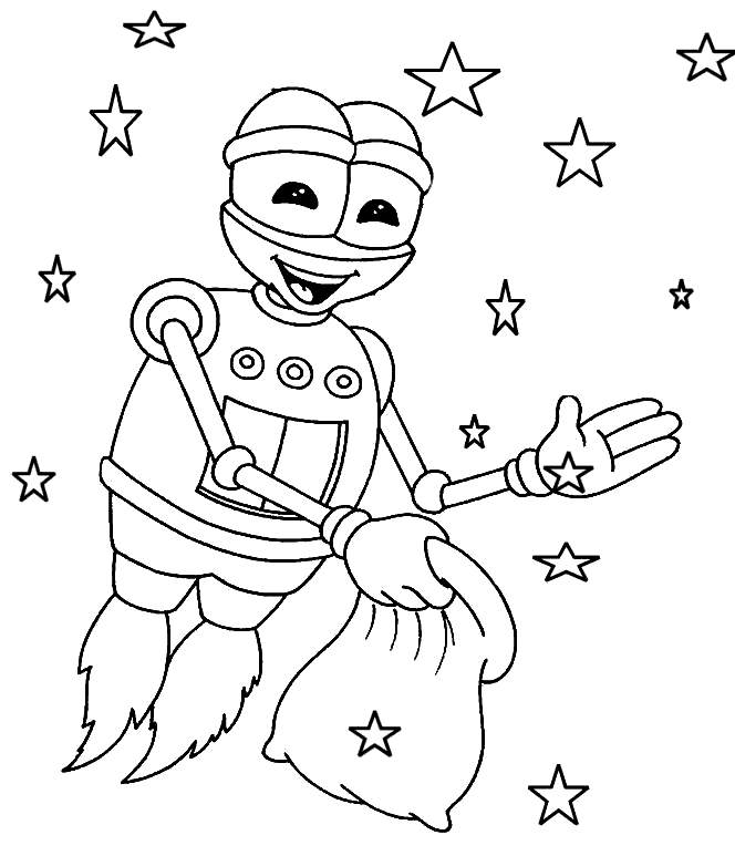 Free New Adiboo Coloring Pages Clipart 83 printable
