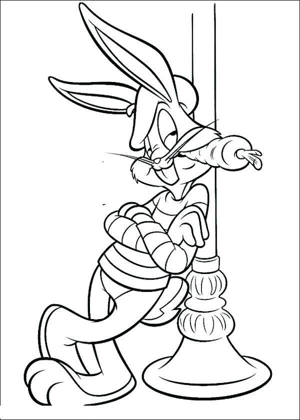 Free New Bugs Bunny Coloring Pages Clipart printable