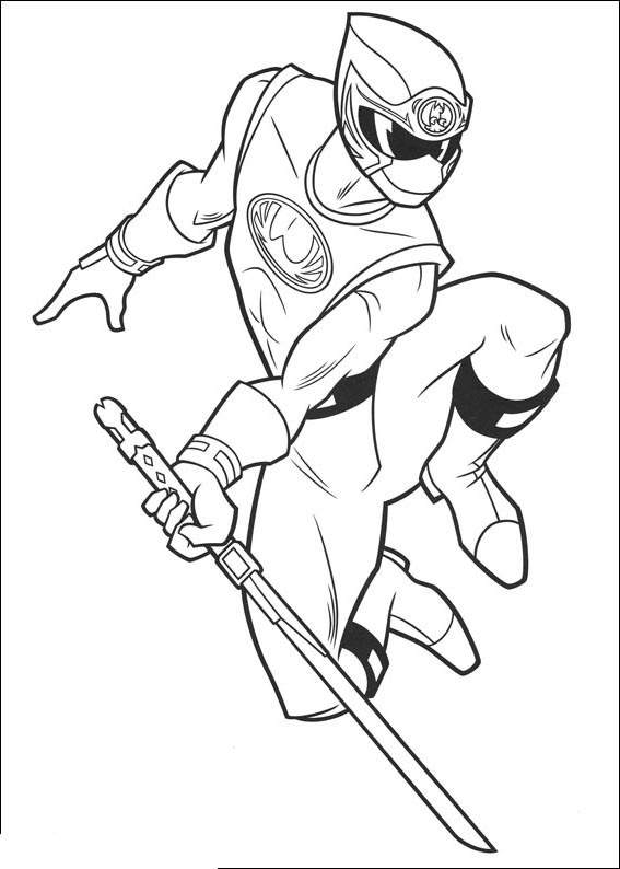 Free New Power Rangers Coloring Pages Linear printable