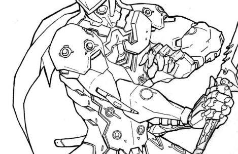 Free Overwatch Coloring Pages Characters 54 printable