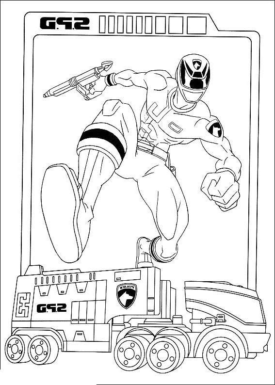 Free Power Rangers Coloring Pages Lineart printable