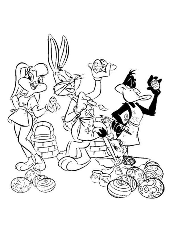 Printable Bugs Bunny Coloring Pages for Kids - Free Printable Coloring