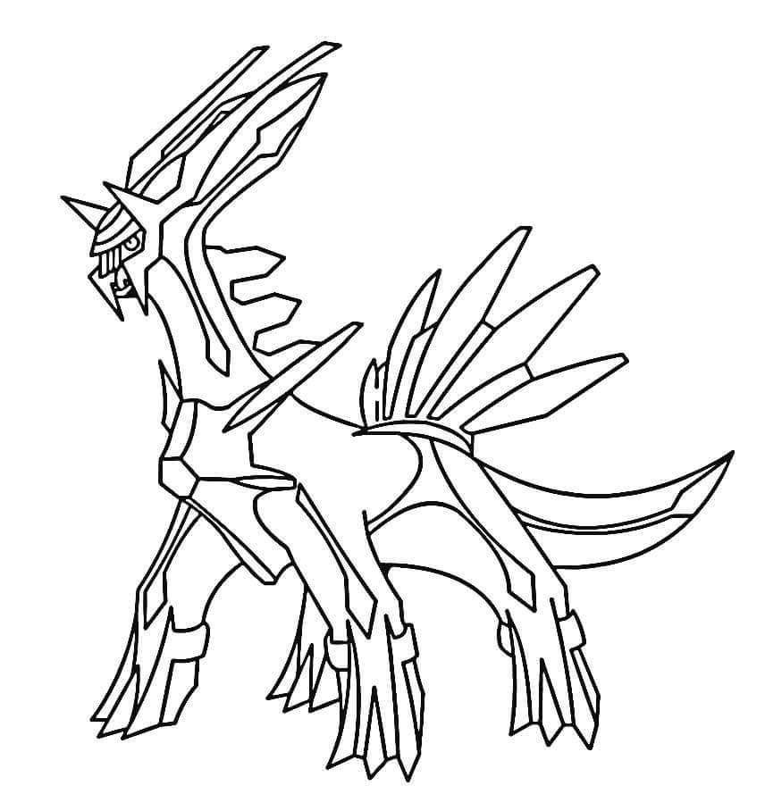 Printable Legendary Pokemon Coloring Pages Clipart - Free Printable