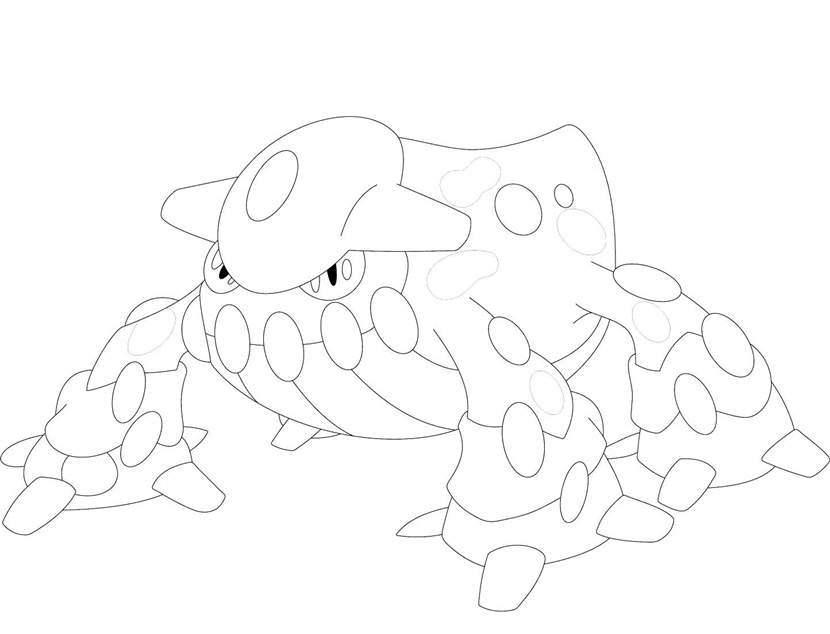 Free Printable Legendary Pokemon Coloring Pages Lineart printable