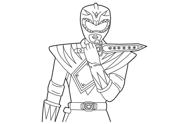 Free Printable Power Rangers Coloring Pages Characters printable
