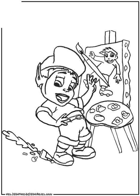 Free Simple Adiboo Coloring Pages Linear 64 printable