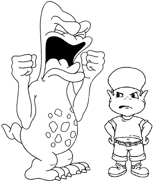 Free Simple Adiboo Coloring Pages for Boys 70 printable