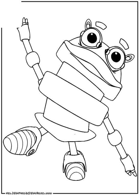 Free Simple Adiboo Coloring Pages for Girls 71 printable