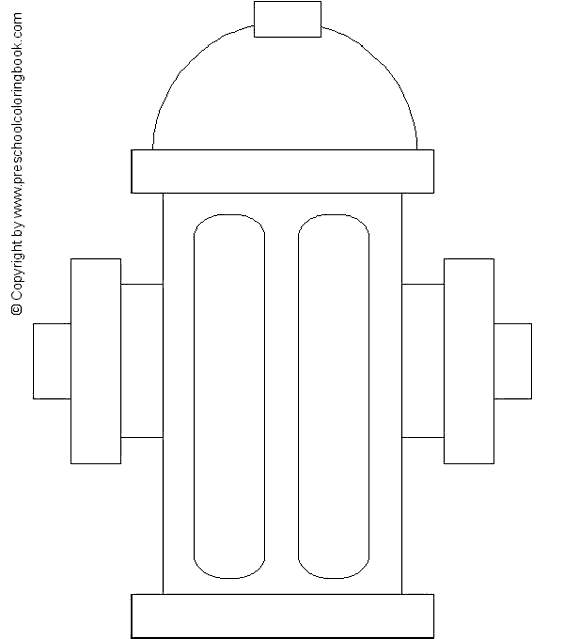Free Simple Fire Safety Coloring Pages Free Download printable