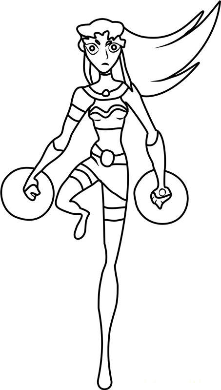 Free The Teen Titans Coloring Pages printable