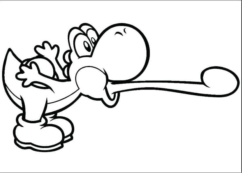 Free Yoshi Coloring Pages Coloring Book printable