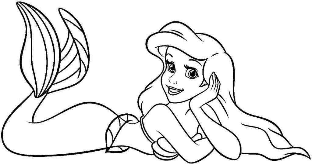 Free Ariel Coloring Pages Free Clipart Little Mermaid 1317 printable